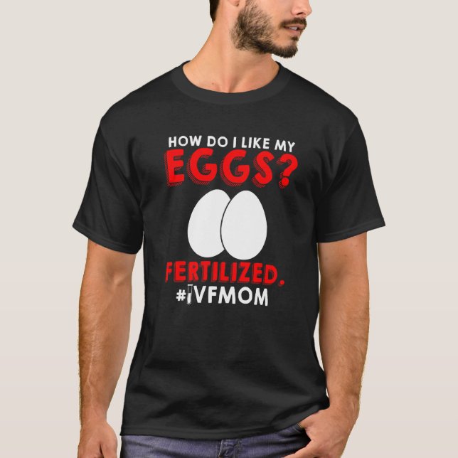 Infertilitetsdagen för ivf Warrior Mamma 3 T Shirt (Framsida)