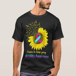 Infertilitetsmedvetande IVF-stöd Mamma Pappa T Shirt