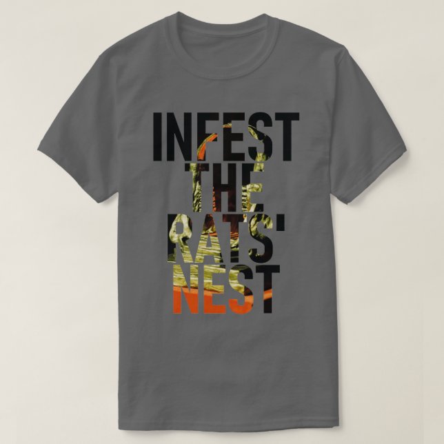 Infest The Rats Nest T Shirt (Design framsida)