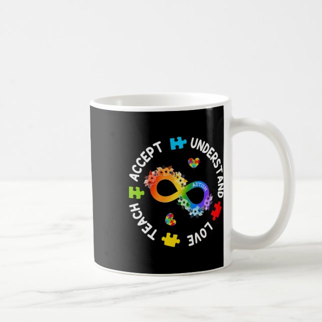 Infi för godkännande av persikor, förstå Kärlek Au Kaffemugg (Höger)