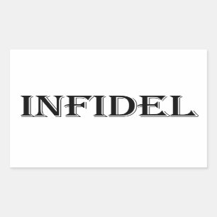 Infidel Rektangulärt Klistermärke