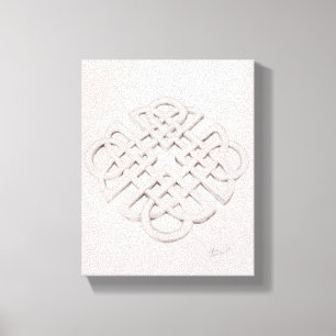 Infinite Celtic Knot Teckning Canvastryck