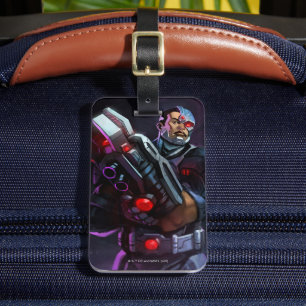 Infinite Crisis Cyborg Illustration Bagagebricka