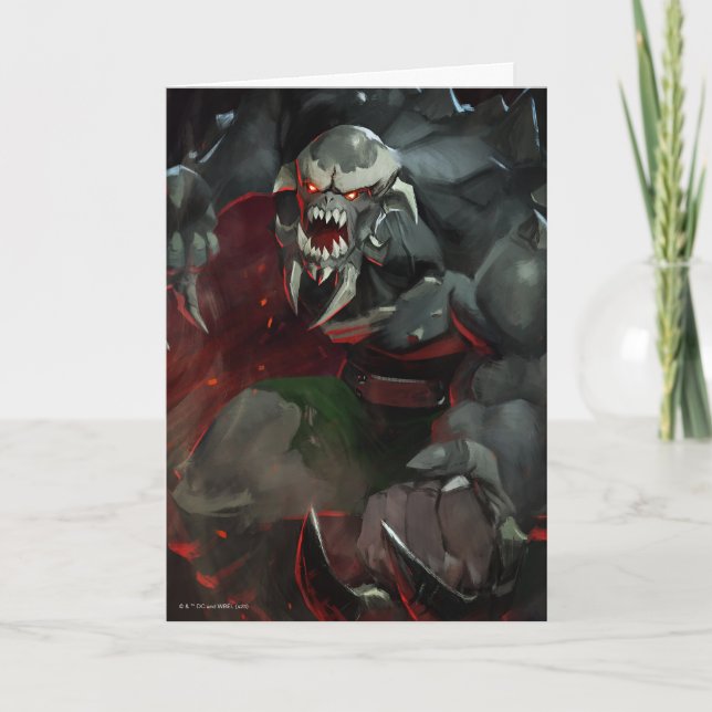 Infinite Crisis Doomsday Illustration Kort (Framsida)