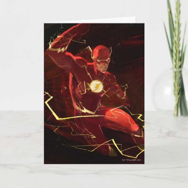 Infinite Crisis Flash Illustration Kort (Framsida)