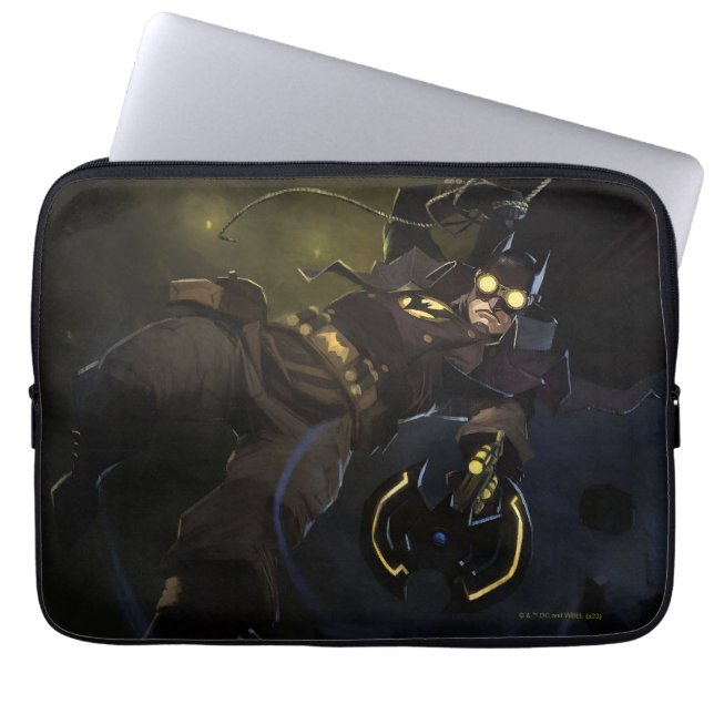 Infinite Crisis Gaslight Batman Illustration Laptop Fodral (Framsidan)