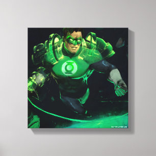 Infinite Crisis Grönt Lantern Illustration Canvastryck