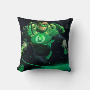 Infinite Crisis Grönt Lantern Illustration Kudde