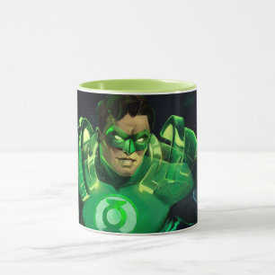 Infinite Crisis Grönt Lantern Illustration Mugg