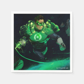 Infinite Crisis Grönt Lantern Illustration Pappersservett