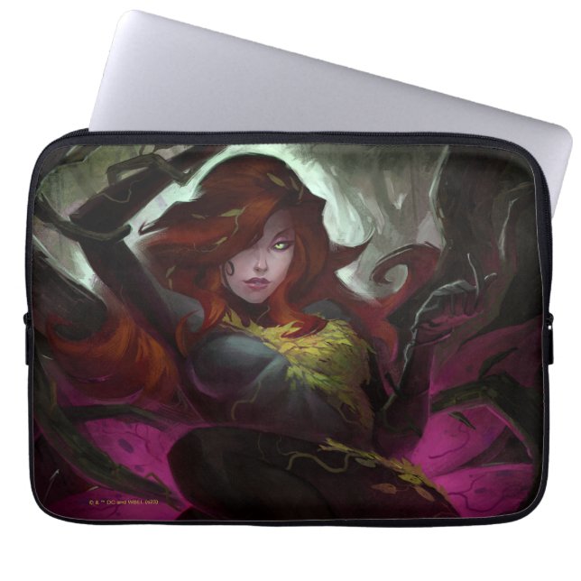 Infinite Crisis Poison Ivy Illustration Laptop Fodral (Framsidan)
