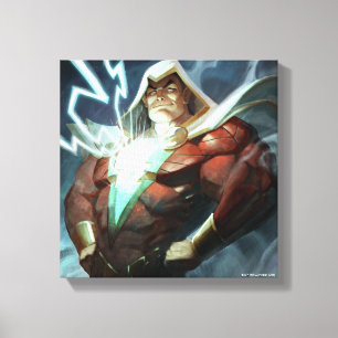 Infinite Crisis Shazam Illustration Canvastryck