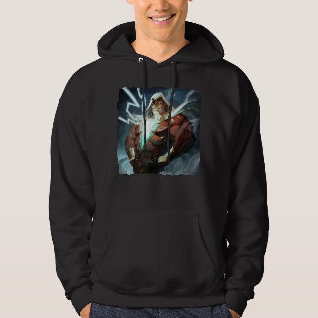 Infinite Crisis Shazam Illustration Hoodie (Framsida)