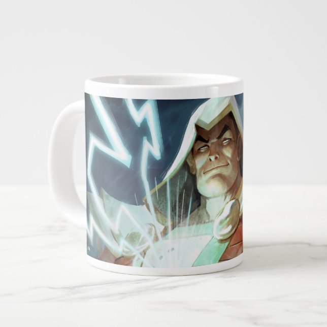 Infinite Crisis Shazam Illustration Jumbo Mugg (Framsida vänster)