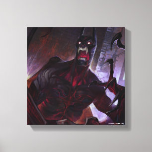 Infinite Crisis Vampire Batman Illustration Canvastryck