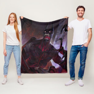 Infinite Crisis Vampire Batman Illustration Fleecefilt