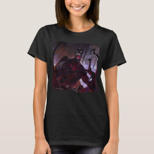 Infinite Crisis Vampire Batman Illustration T Shirt