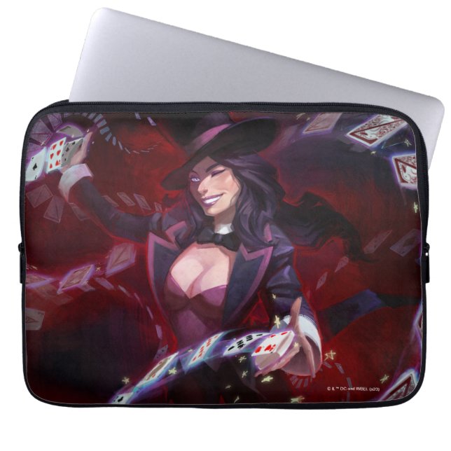 Infinite Crisis Zatanna Illustration Laptop Fodral (Framsidan)