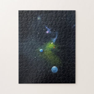 Infinite Deep Space, Jigszawa, Puzzle, Planets, St Pussel