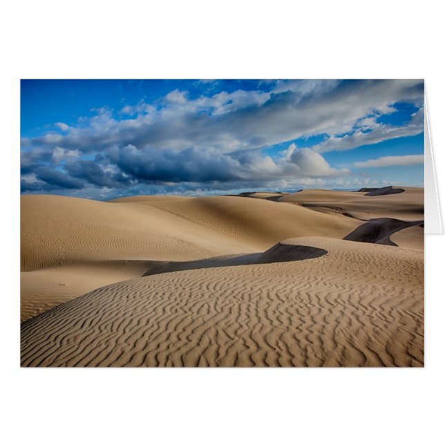 Infinite Dunes Hälsningskort (Framsidan Horizontal)