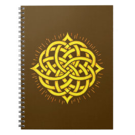 Infinite Harmony: Sacred Mandala Celtic Symbol Art Anteckningsbok