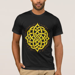 Infinite Harmony: Sacred Mandala Celtic Symbol Art T Shirt