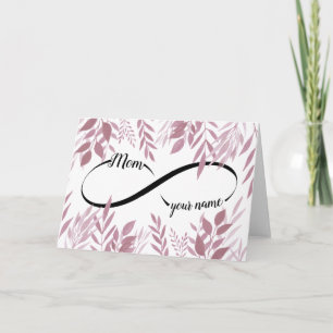 Infinite Kärlek Mamma Gift Kort