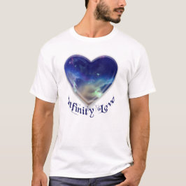 Infinite Love - Galaxy Heart T Shirt