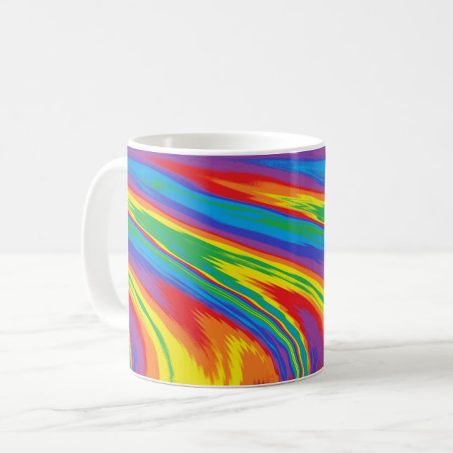 Infinite Rainbow Kaffemugg (Framsida vänster)