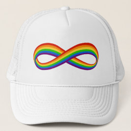 Infinite Rainbow Kärlek Symbol Anpassningsbar Gay  Keps