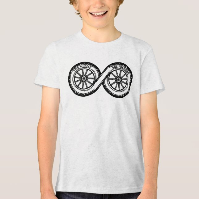 Infinite Rider Lifestyle Logotyp T Shirt (Framsida)