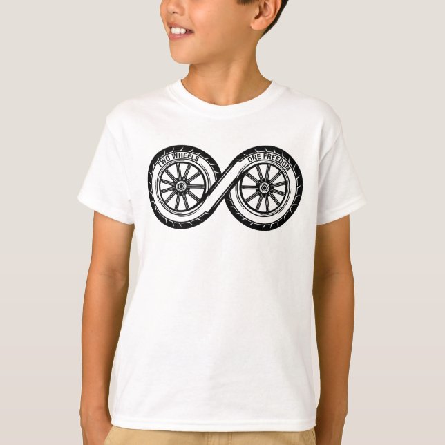 Infinite Rider Lifestyle-logotyp T Shirt (Framsida)