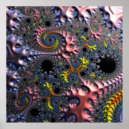 Infinite Spiral Realms Poster