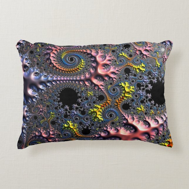 Infinite Spiral Realms Prydnadskudde (Framsidan)