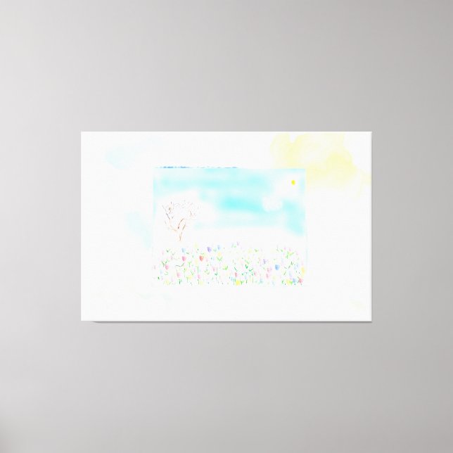 Infinite Spring Canvastryck (Framsida)