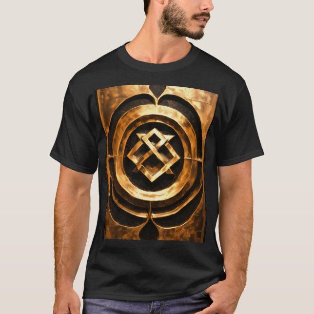 Infinite Symbol Bronze T-Shirt Collection (Framsida)