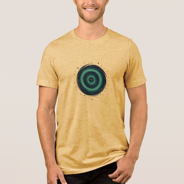 Infinite Vortex: A celestial T-Shirt (Framsida)