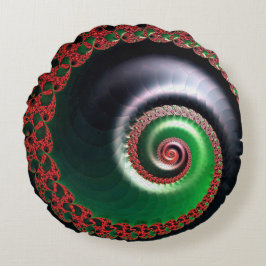 Infinite Whirl Rund Kudde