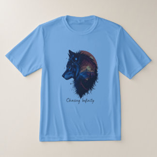 Infinitet för utcheckning t shirt