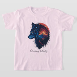 Infinitet för utcheckning t shirt