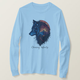 Infinitet för utcheckning t shirt