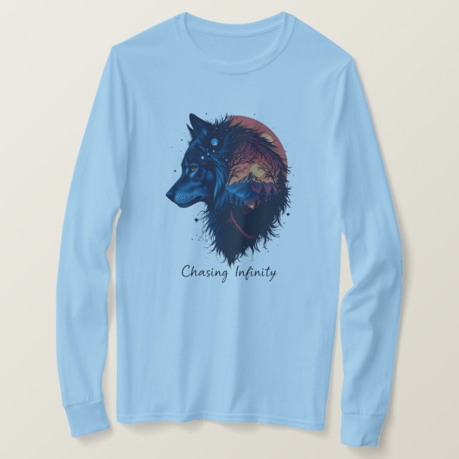 Infinitet för utcheckning t shirt (Design framsida)