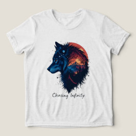 Infinitet för utcheckning t shirt