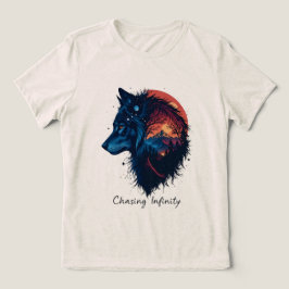 Infinitet för utcheckning t shirt