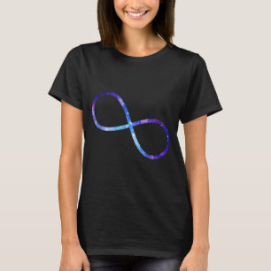 Infinitetssymbol nebuli tee shirt