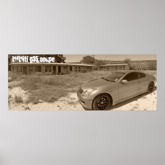 Infiniti G35 Coupe Poster