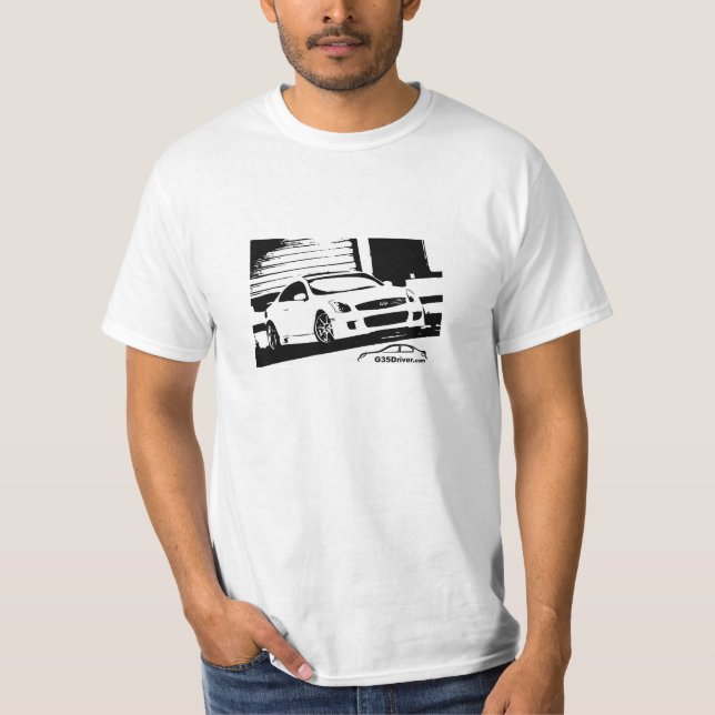 Infiniti G35 Sedan Tee Shirt (Framsida)