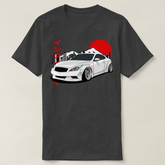 Infiniti g37 Coupe 4th gen T Shirt (Design framsida)