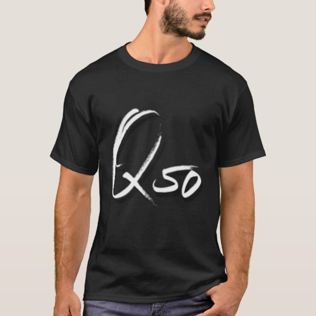 Infiniti Q50 T Shirt (Framsida)