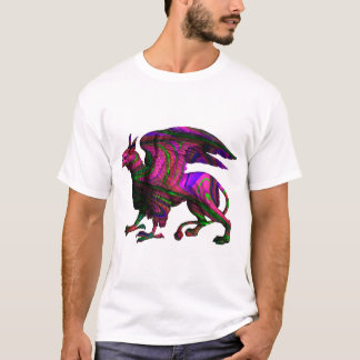 Infinity Active T-Shirt, färglös Abstrakt Griffin T Shirt